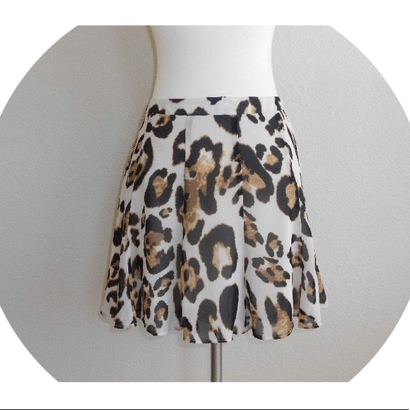 Show Me Your MuMu Dresses & Skirts - SMYMM Leopard Skirt